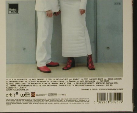 Paula: Himmelfahrt,Digi,(Neuaflage,FS-New, Marina(510 025-2), D, 2002 - CD - 99184 - 10,00 Euro