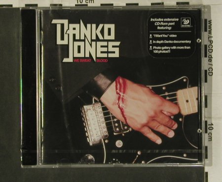 Jones,Danko: We Sweat Blood,12 Tr., FS-New, Bad Taste(BTR73), EU,  - CD - 99186 - 10,00 Euro