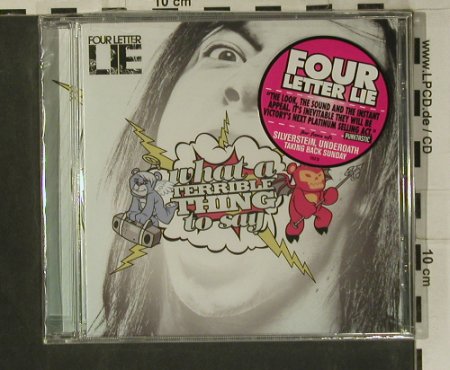 Four Letter Lie: What a Terrible Thing to Say,FS-New, Victory (VR410), US, 2008 Typ: CD Best.-Nr.: 99189 Preis: 10,00 Euro