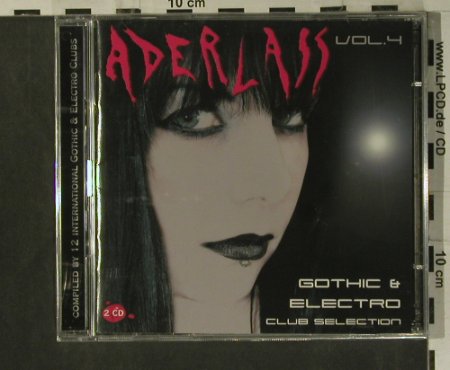 V.A.Aderlass Vol.4: Gothic & Electro ClubSelection, kom4(TOT23039), D, FS-New, 2006 - 2CD - 99272 - 12,50 Euro