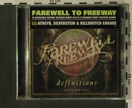 Farewell to Freeway: Definitions, FS-New, Victory (VR416), US, 2008 Typ: CD Best.-Nr.: 99342 Preis: 10,00 Euro