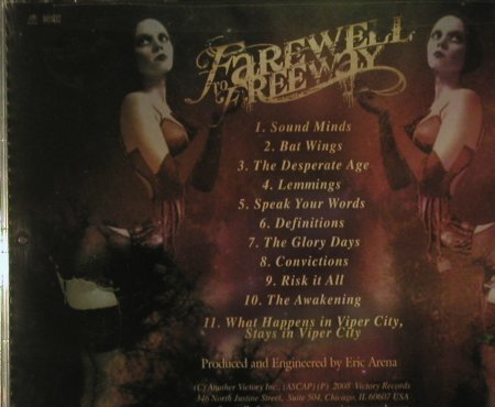 Farewell to Freeway: Definitions, FS-New, Victory (VR416), US, 2008 Typ: CD Best.-Nr.: 99342 Preis: 10,00 Euro