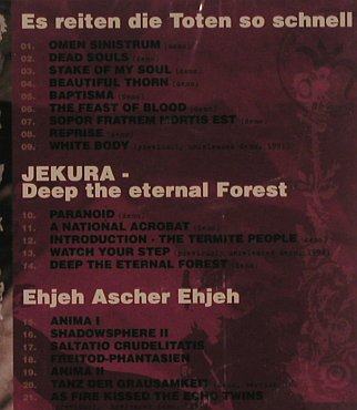 Sopor Aeternus: Like A Corpse, FS-New, Apocalyptic Vision(AV-019-CD), EU, 2008 - CD - 99661 - 11,50 Euro