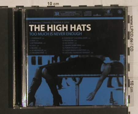 High Hats,The: Too Much Is Never Enough, Alleycat Records(), EU, 2007 - CD - 99694 - 7,50 Euro