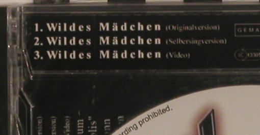 Brings,Andy: Wildes Mädchen  *3, FS-New, W-Prod., , 2008 Typ: CD5" Best.-Nr.: 99695 Preis: 3,00 Euro
