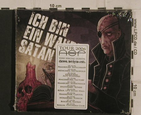 Asp: Ich bin ein wahrer Satan,Digi,Teil1, Trisol (TRI284CD), EU,FS-New, 2006 Typ: CD5" Best.-Nr.: 99828 Preis: 14,00 Euro