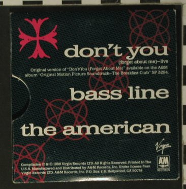 Simple Minds: Don't you-live, +2, Virgin(CC31006), D, 1988 - CD3inch - 99901 - 5,00 Euro