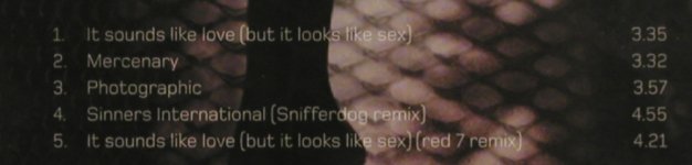 Zeromancer: It Sounds Like Love (But It ..,Digi, Trisol (TRI381cd), EU,FS-New, 2009 Typ: CD5" Best.-Nr.: 80179 Preis: 5,00 Euro