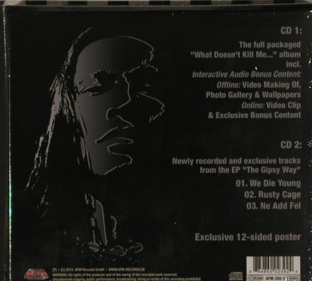 Ektomorf: What Doesn't Kill Me,Digi,Festiv.Ed, AMF(AMF250-3), FS-New, 2010 - 2CD - 80747 - 10,00 Euro