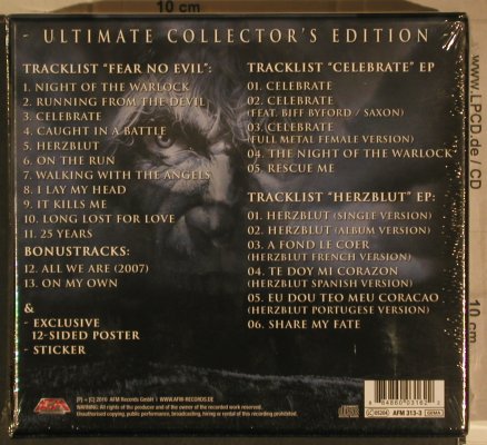 Doro: Fear No Evil,Ultimate Coll.Edition, AFM,BoxSet(AFM 313-3), EU,FS-New, 2010 - CD - 80750 - 20,00 Euro
