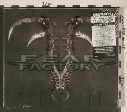Fear Factory: Mechanize, Lim.Ed.FS-New, AFM (AFM 307-9), , 2011 Typ: CD Best.-Nr.: 80827 Preis: 10,00 Euro