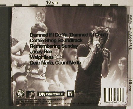 All Time Low: MTV Unplugged, Digi, Hopeless(), , 2010 - CD/DVD - 80871 - 5,00 Euro