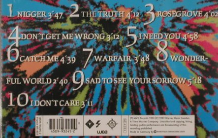 Clawfinger: Deaf Dumb Blind, WEA(), D, 1993 - CD - 81015 - 10,00 Euro