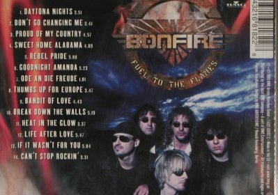 Bonfire: Fuel To The Flames, Facts, Ariola(), D, 99 - CD - 81017 - 10,00 Euro