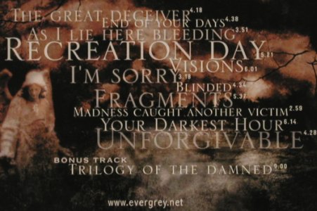 Evergrey: Recreation Day, Lim.Ed., InsideOut(IOLMTDcd 117), D, 2003 - CD - 81237 - 10,00 Euro