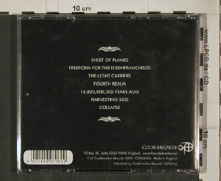 Hyatari: The Light Carriers, FS-New, Code:Breaker (CODEX006), UK, 2005 Typ: CD Best.-Nr.: 81250 Preis: 10,00 Euro