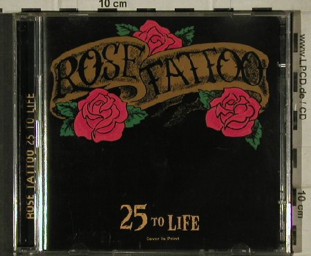 Rose Tattoo: 25 To Life, Pre Cover Promo,17Tr., Steamhammer(), D, 2000 - 2CD - 81423 - 12,50 Euro