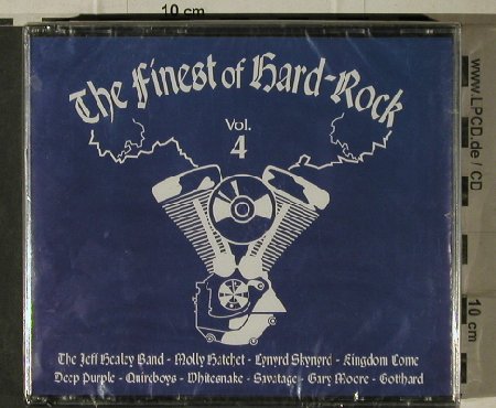 V.A.The Finest Of Hard-Rock Vol.4: Jeff Healey...Sic Vikki, 30 Tr., K-tel(330199-2), CH,FS-NEW, 1998 - 2CD - 81544 - 6,00 Euro
