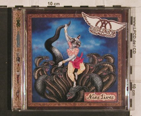 Aerosmith: Nine Lives, 14 Tr., Columbia(), A, 1997 - CD - 82835 - 6,00 Euro