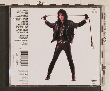 Cooper,Alice: Hey Stoopid, Epic(468416 2), A, 1991 - CD - 82847 - 5,00 Euro