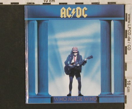 AC/DC: Who Made Who-ONLY front Booklet, Atlantic(), D, 1986 - Cover - 83521 - 2,00 Euro