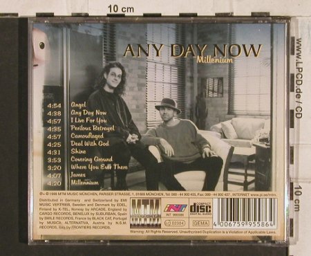 Any Day Now: Millenium, MTM(), D, 1999 - CD - 83528 - 5,00 Euro