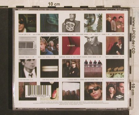 Bon Jovi: Crush, white sticker, Mercury(542 562-2), EU, 2000 - CD - 83536 - 7,50 Euro