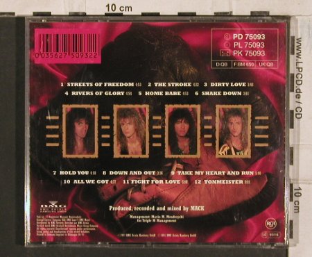 Bonfire: Point Blank, MSA(), D, 1989 - CD - 83542 - 7,50 Euro