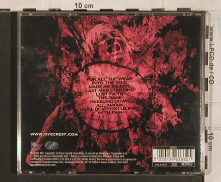 Dyecrest: The Way Of Pain, Sanctuary(), UK, 2004 - CD - 83553 - 5,00 Euro