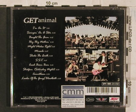 Get Animal: Same, Steamhammer, D, 1999 Typ: CD Best.-Nr.: 83563 Preis: 5,00 Euro