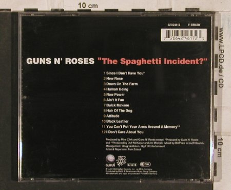 Guns N'Roses: The Spaghetti Incident?, Geffen(), D, 1993 - CD - 83565 - 7,50 Euro