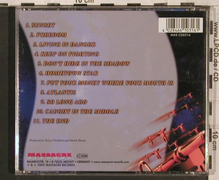 Horizon: The Sky's The Limit, Massacre, D, 2002 Typ: CD Best.-Nr.: 83569 Preis: 5,00 Euro
