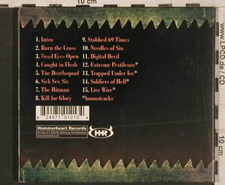 Impious: The Killer, 15Tr. Promo,Digi, Hammerheart  Records (HHR 121), Booklet,co, 2003 Typ: CD Best.-Nr.: 83579 Preis: 5,00 Euro
