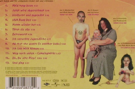 Knorkator: Tribute To Uns Selbst, Mercury(), D, 2000 - CD - 83587 - 5,00 Euro