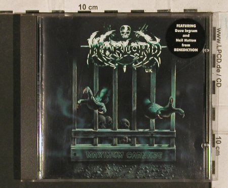 Warlord U.K.: Maximum Carnage, Nucl.Blast(), D, 1996 - CD - 83666 - 10,00 Euro