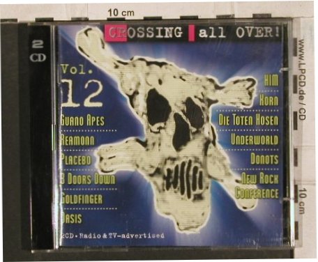 V.A.Crossing All Over Vol.12: Donuts...Oasis, 38 Tr., Ariola(), D, 2000 - 2CD - 83669 - 7,50 Euro
