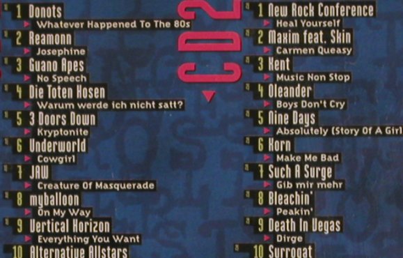 V.A.Crossing All Over Vol.12: Donuts...Oasis, 38 Tr., Ariola(), D, 2000 - 2CD - 83669 - 7,50 Euro