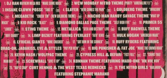 V.A.WCW Mayhem The Music: 26Tr., TommyBoy(), EEC, 1999 - CD - 83672 - 5,00 Euro