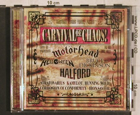 V.A.Carnival of Chaos!: Iron Savior...Motörhead, 29 Tr., Sanctuary(), UK, 2002 - 2CD - 83674 - 10,00 Euro