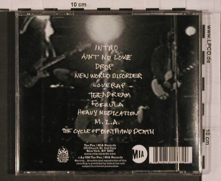 Chrome Locust: Same, Tee Pee / MIA(1007-2), US, 1999 - CD - 84422 - 10,00 Euro