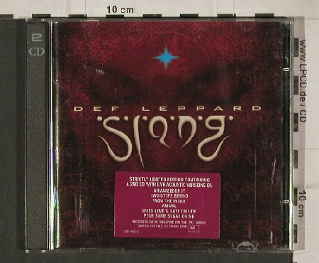 Def Leppard: Slang, incl.2nd CD - Live Acoustic, Mercury(532 493-2), , 1996 - 2CD - 90428 - 11,50 Euro