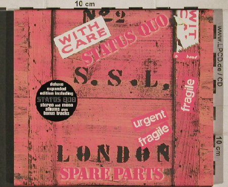 Status Quo: Spare Parts- Deluxe Ed., Castle(CMEDD717), UK, 03 - 2CD - 90548 - 11,50 Euro