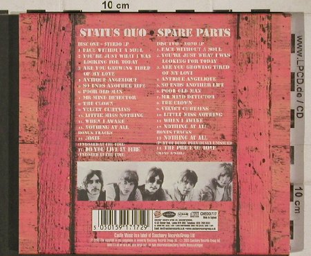 Status Quo: Spare Parts- Deluxe Ed., Castle(CMEDD717), UK, 03 - 2CD - 90548 - 11,50 Euro