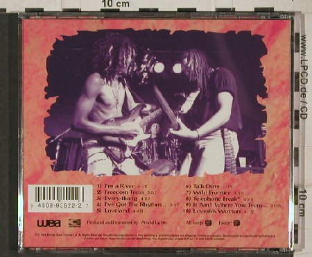 Wild 'T' & The Spirit: Givin'Blood, WEA(CD 93522), CDN, 1993 - CD - 91184 - 10,00 Euro