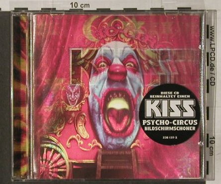 Kiss: Psycho Circus, Holo Cover, Mercury(538 137-2), , 1998 - CDgx - 92210 - 10,00 Euro