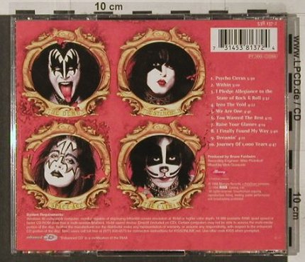 Kiss: Psycho Circus, Holo Cover, Mercury(538 137-2), , 1998 - CDgx - 92210 - 10,00 Euro