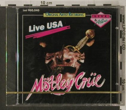 Mötley Crüe: Live USA, 1983-84, FS-New, Live&Alive(imt 900.040), D,  - CD - 92226 - 10,00 Euro