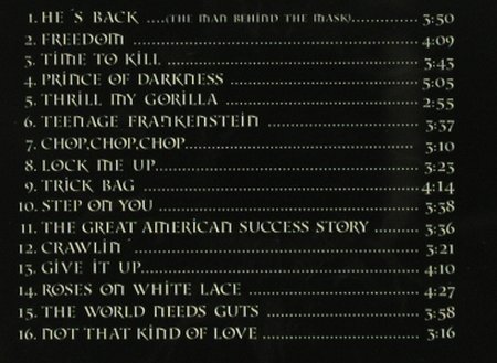 Cooper,Alice: He's Back, BMG(), EU, 1997 - CD - 92568 - 11,50 Euro
