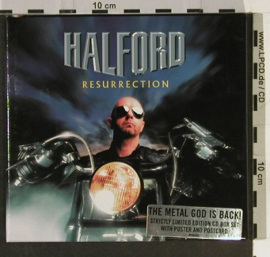 Halford: Resurrection, Box, Lim.Ed.,+Poster, Sanctuary (MISBX001), UK, 2000 Typ: CD Best.-Nr.: 93223 Preis: 12,50 Euro