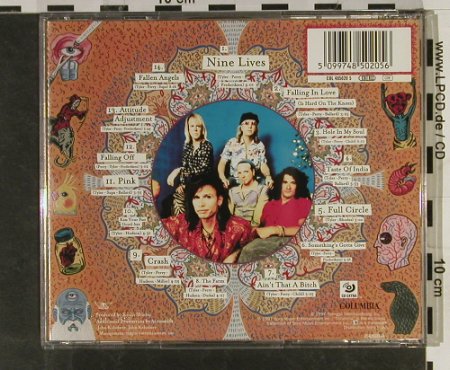 Aerosmith: Nine Lives, 14 Tr.+ Magnet Sticker, Columbia(COL 485020-5), A, 1997 - CD - 93271 - 12,50 Euro